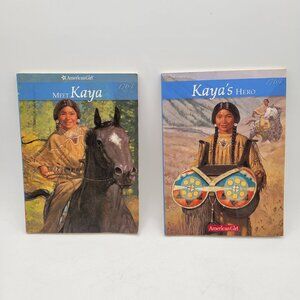 American Girl KAYA Book Set Lot of 2 Books